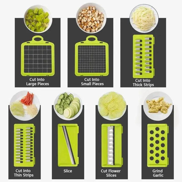 14/16 in 1 Multifunctional Vegetable Chopper - Alb3rt & Co.