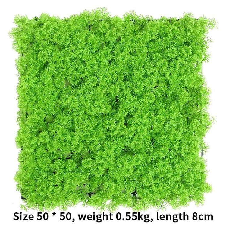 3D Artificial Plant Wall Panel Plastic - Alb3rt & Co.