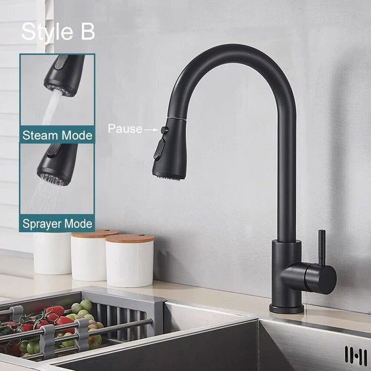 Alb3rt & Co. Kitchen Faucet Flexible Pull Out