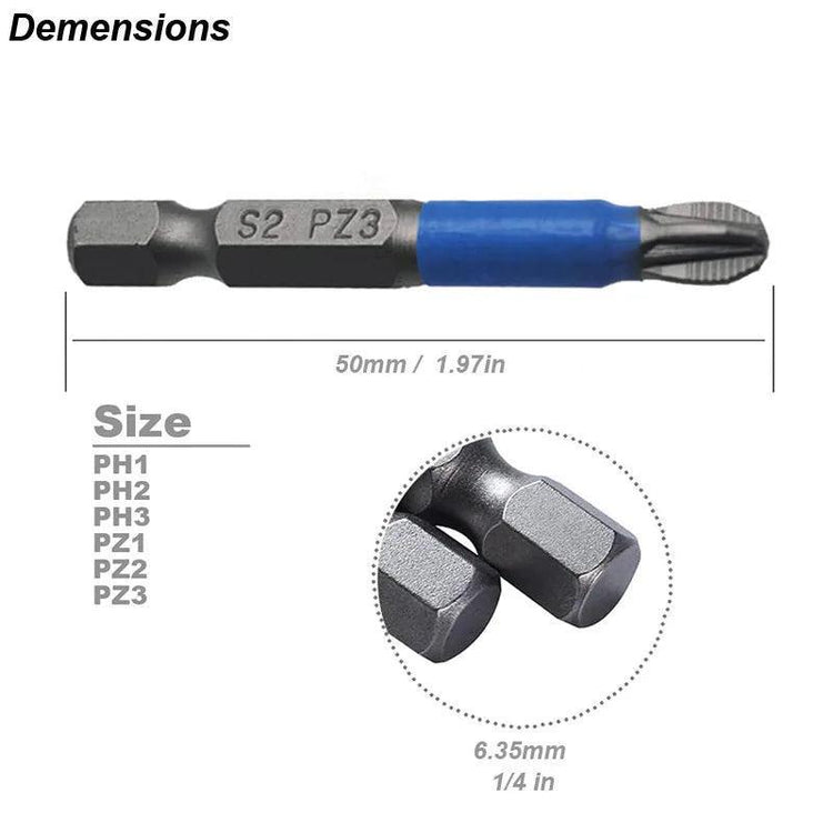 Magnetic Screwdriver Bits Set - Alb3rt & Co.