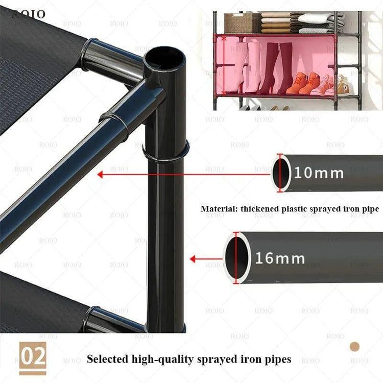 Alb3rt & Co. Multi-Layer Shoe Rack DIY Clothes Hanger