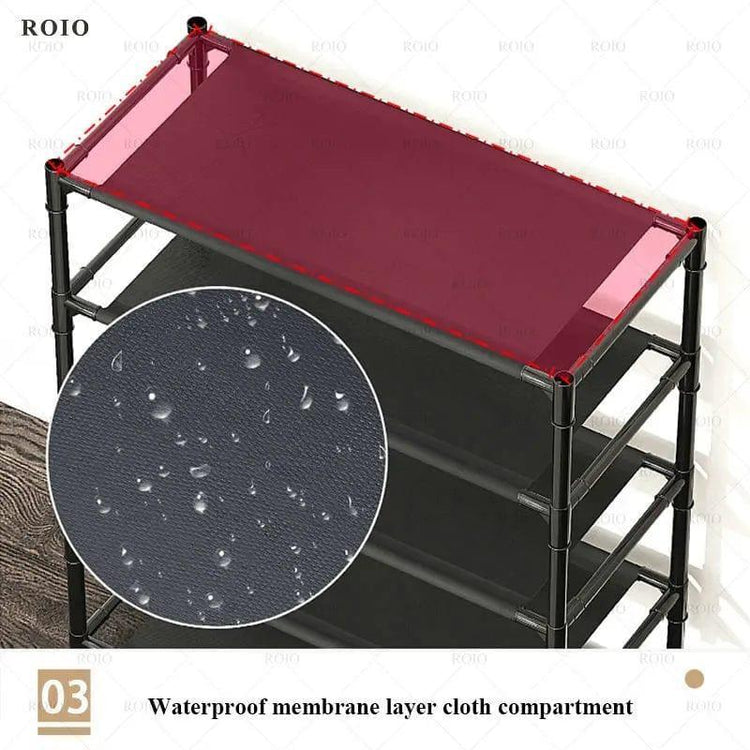 Alb3rt & Co. Multi-ayer Shoe Rack DIY Clothes Hanger Coat Rack Storage Clothing Drying Rack Shoe Organizer Home Dorm Furniture Hat Hangers