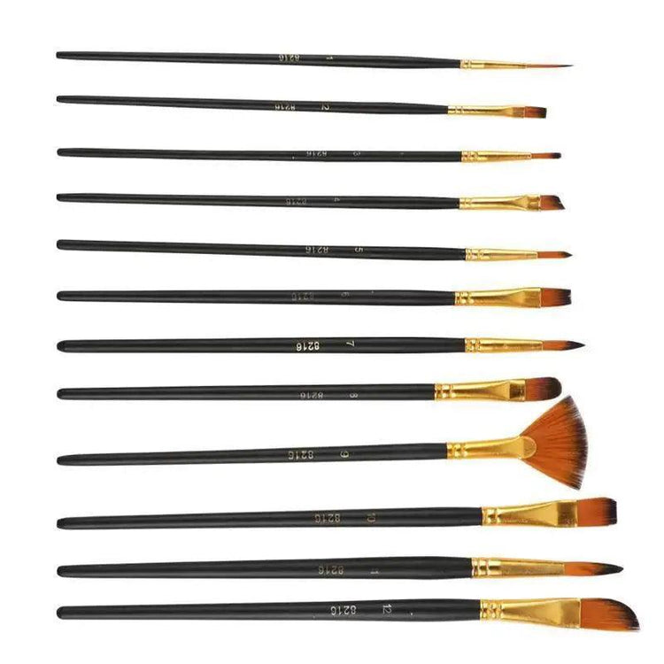Oil Painting Brush 12 pcs - Alb3rt & Co.