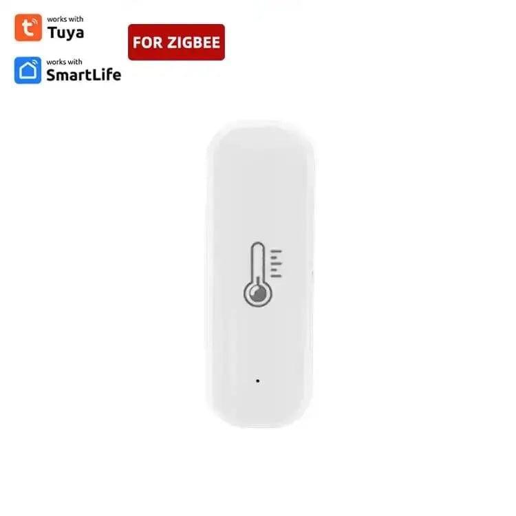 Alb3rt & Co. ZN37318601 Tuya ZigBee/WiFi Smart Temperature And Humidity Sensor Battery Powered Smart Home Security Work With Alexa Google Home