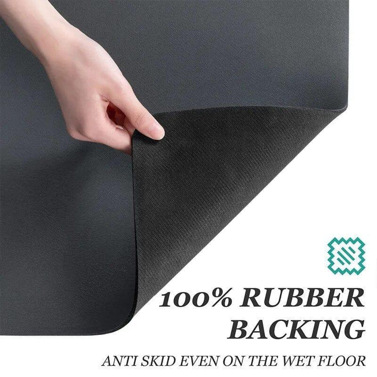 Alb3rt store Super Absorbent Large Kitchen Absorbent Mat Antiskid Draining Coffee Dish Drying Mat Quick Dry Bathroom Drain Pad Tableware Mat