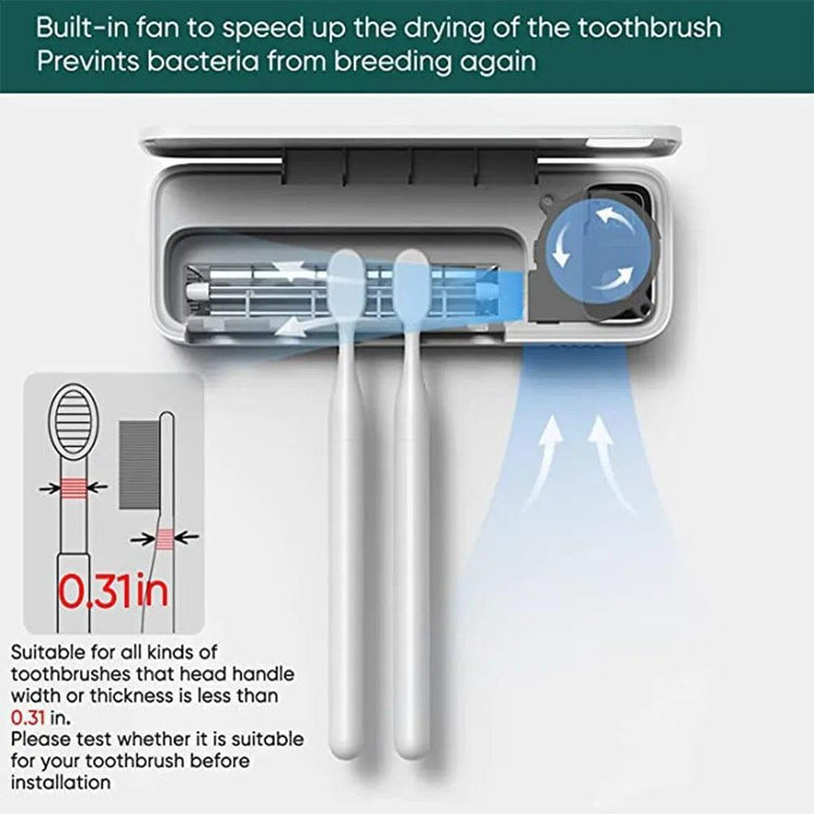 Alb3rt & Co. UV Toothbrush Sterilizer Rechargeable