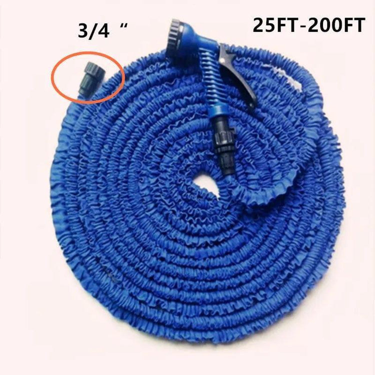 Alb3rt & Co. Blue / 175ft Magic Garden Hose Reels For Watering Flexible Expandable Water Hose Pipe Extendable Car Wash EU/US Connector 25FT-200FT