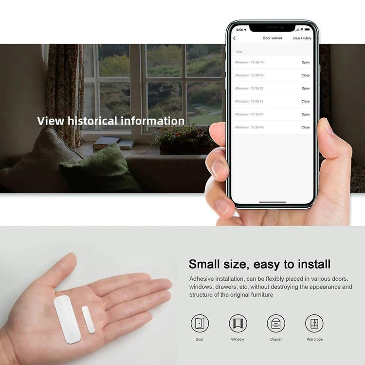 Alb3rt & Co. 19JWT Wifi Door Sensor /Window Sensor