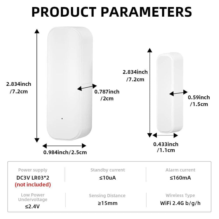 Alb3rt & Co. 19JWT Wifi Door Sensor /Window Sensor
