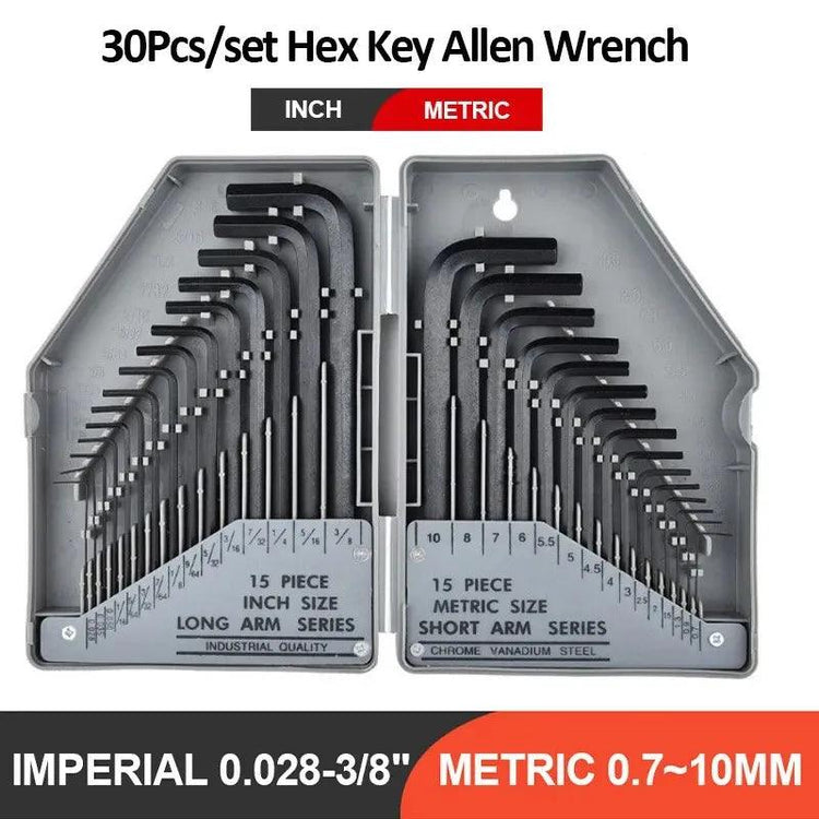 30Pcs Allen Wrench Key - Alb3rt & Co.