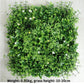 3D Artificial Plant Wall Panel Plastic - Alb3rt & Co.