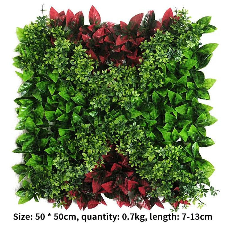 3D Artificial Plant Wall Panel Plastic - Alb3rt & Co.