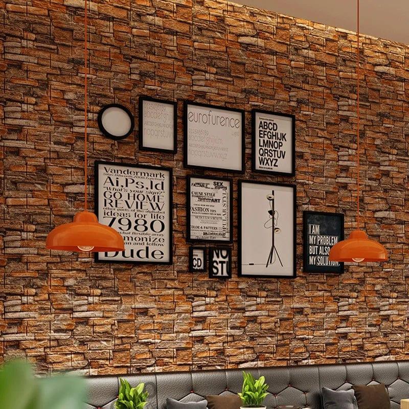 3D Foam Brick Wall Panels - Alb3rt & Co.