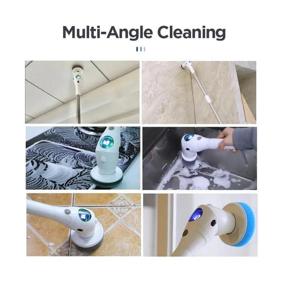 8-in-1 Multifunctional Electric Cleaning Brush - Alb3rt & Co.