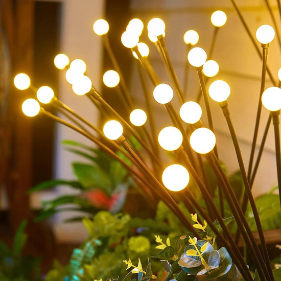 8 LED Solar Garden Lights Powered Firefly Lights - Alb3rt & Co.