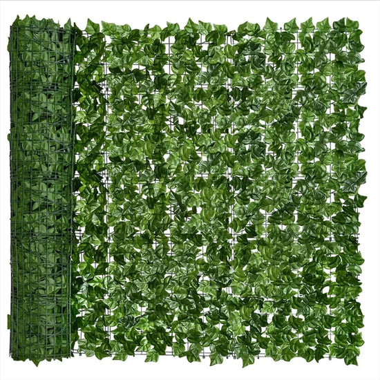 Artificial Ivy Hedge Green Leaf Fence