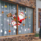 Christmas Wall Window Stickers – Merry Christmas Home Decor for 2024, Xmas Ornaments ,New Year 2025 Gift