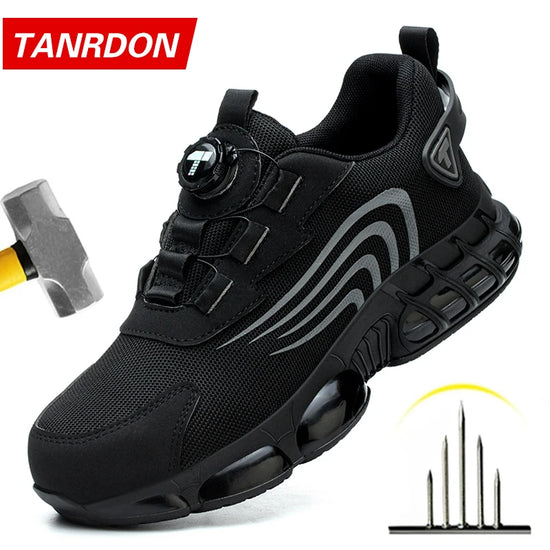 Unisex Safety Shoes with Anti-Impact and Anti-Piercing Protection – Stylish, Durable, and Comfortable Work Sneakers