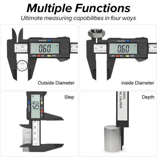 Electronic Digital Calliper Carbon Fiber