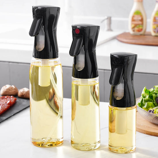 Versatile Oil Spray Bottles for Cooking, BBQ, and More - 200ml, 300ml, 500ml Options for Kitchen & Outdoor Use