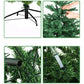 90cm-210cm PVC Green Christmas Tree – Artificial Indoor/Outdoor DIY Christmas Tree