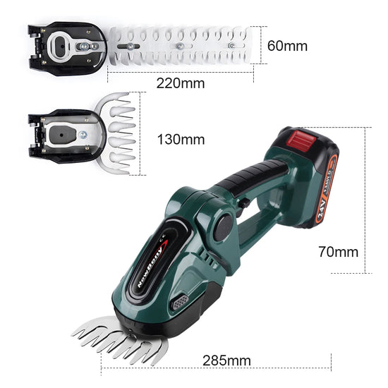 2 IN 1 Electric Hedge Trimmer For Makita 18V Battery