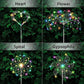 Solar Firework Fairy Lights 60 LED Outdoor Garden Decoration 8 Flashing Modes Lawn Pathway Lights Patio Party