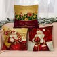 Christmas Cushion Cover – Merry Christmas Home Decorations for 2024, Navidad Noel Xmas Gifts & New Year 2025