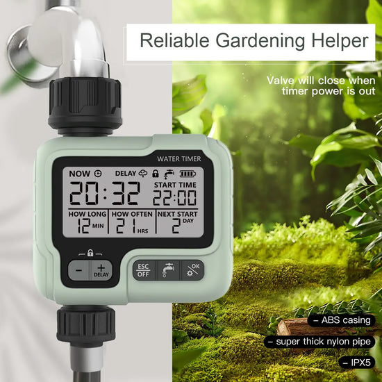 Automatic Water Timer Garden Digital Irrigation Machine Intelligent Sprinkler Used Outdoor HCT-322