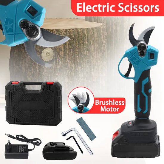 Cordless Electric Garden Scissors Fruit Tree Compatible Makita 18V