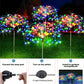 Solar Firework Fairy Lights 60 LED Outdoor Garden Decoration 8 Flashing Modes Lawn Pathway Lights Patio Party