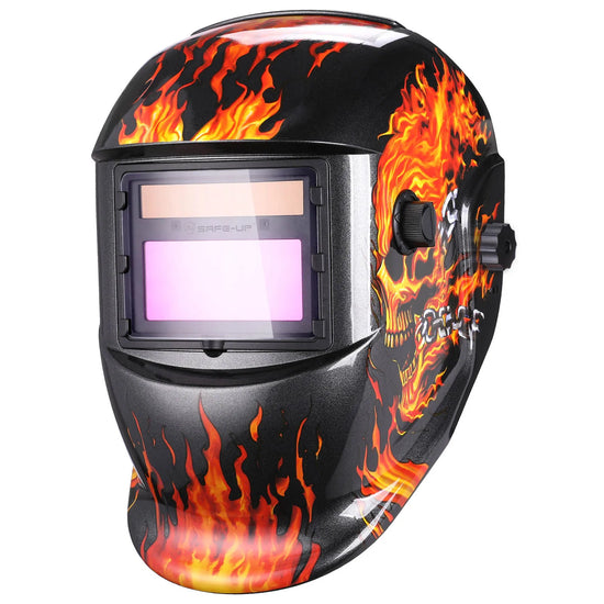 SAFEUP Professional Auto Darkening Welding Helmet – True Color Technology for MMA, MIG, and Arc Welding