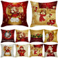 Christmas Cushion Cover – Merry Christmas Home Decorations for 2024, Navidad Noel Xmas Gifts & New Year 2025