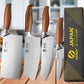 Professional Japanese Kitchen Knife Set – Stainless Steel Chef Knife Collection for Filleting, Slicing, and Chopping