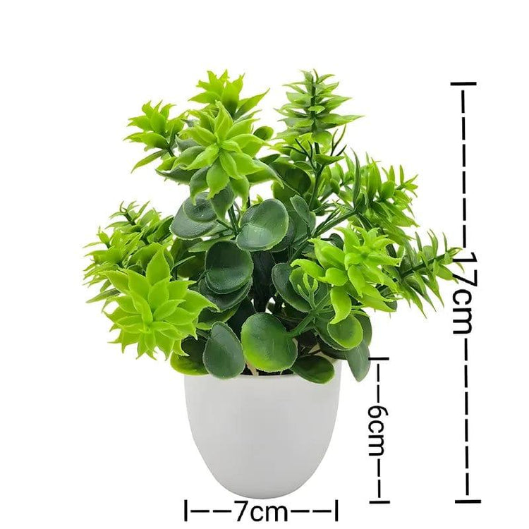 Artificial Bonsai Green Fake Plant Eucalyptus - Alb3rt & Co.