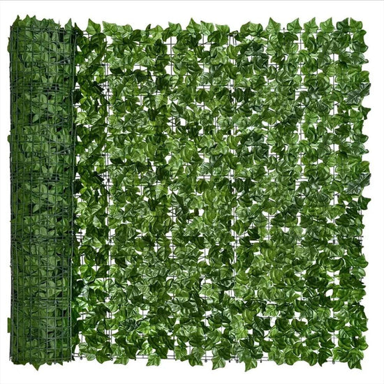 Artificial Ivy Hedge Green Leaf Fence - Alb3rt & Co.