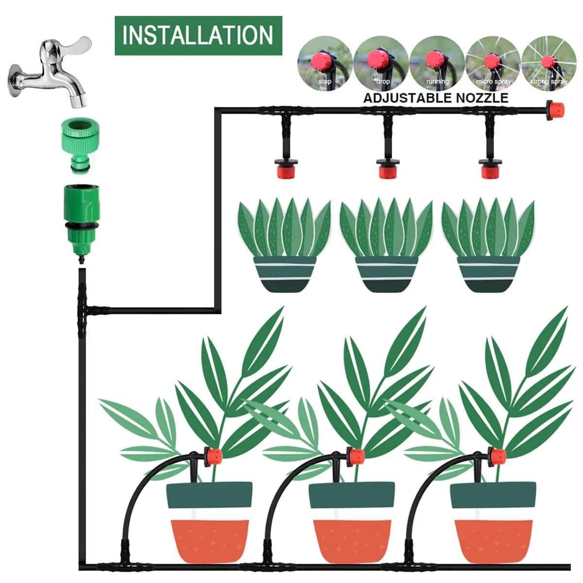 Automatic Garden Watering Irrigation Hose - Alb3rt & Co.