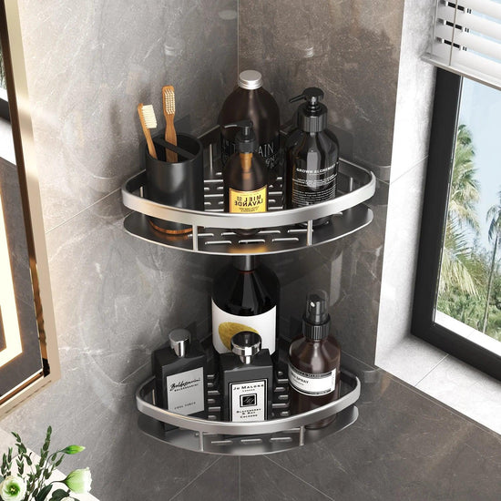 Bathroom Shelf Aluminium - Alb3rt & Co.