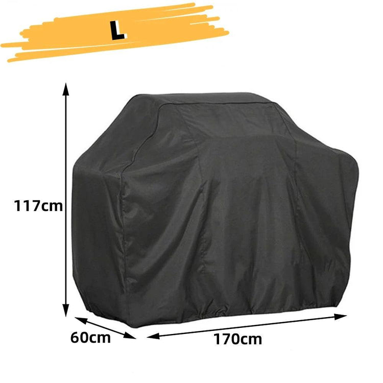 BBQ Cover Outdoor Dust Waterproof Weber Heavy Duty Grill Cover Rain Protective Outdoor Barbecue Cover Round - Alb3rt & Co.