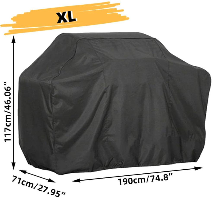 BBQ Cover Outdoor Dust Waterproof Weber Heavy Duty Grill Cover Rain Protective Outdoor Barbecue Cover Round - Alb3rt & Co.