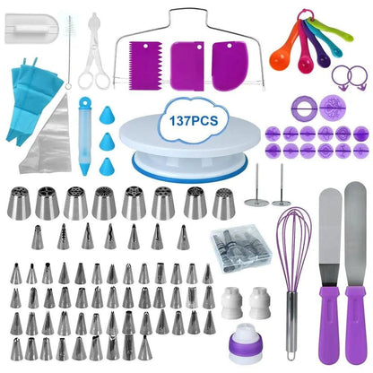 137Pcs Cake Decorating Tools Kit - Alb3rt & Co.