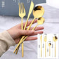 Alb3rt store Cutlery Set Stainless Steel Knife Fork Spoon 24pcs