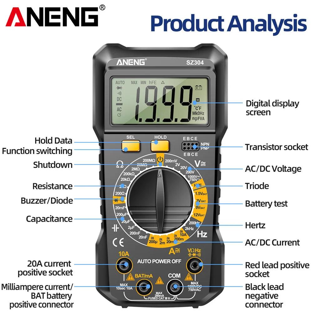 Digital Multi-meter High Precision Tester - Alb3rt & Co.