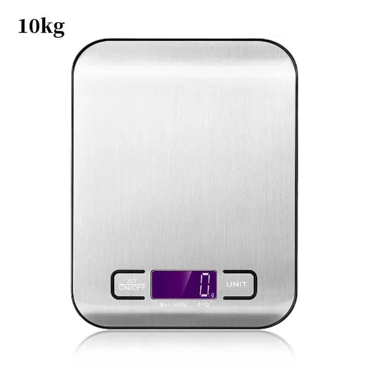 Alb3rt & Co. Black 10kg Battery Digital Scale for kitchen