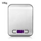 Alb3rt & Co. Black 10kg Battery Digital Scale for kitchen