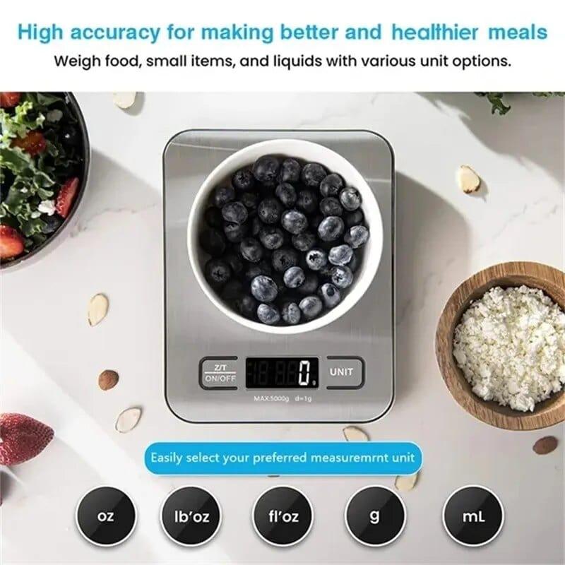 Alb3rt & Co. Digital Scale for kitchen