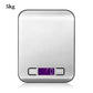 Alb3rt & Co. Black 5kg Battery Digital Scale for kitchen