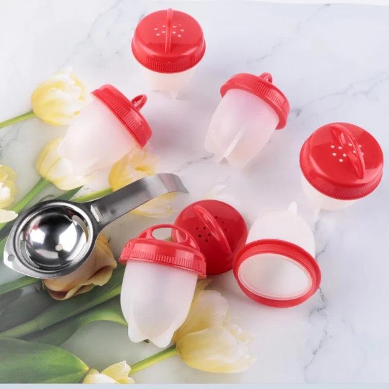 Egg Cooker Flexible Silicone Kitchen Boiled Pack Egg - Alb3rt & Co.