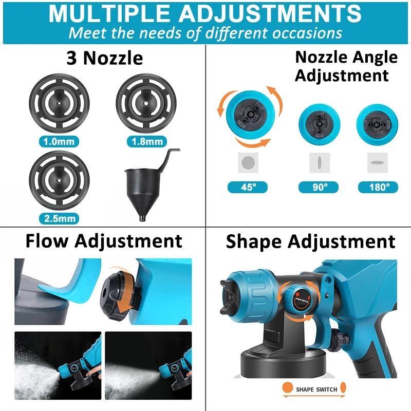 Electric Cordless Spray Gun - Alb3rt & Co.