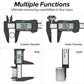 Electronic Digital Calliper Carbon Fiber - Alb3rt & Co.